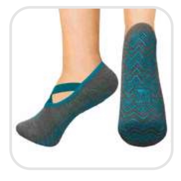 NWT The Bar Method open top grip socks ballet - Picture 2 of 3